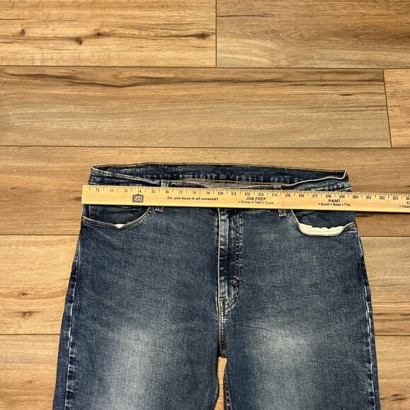 Men's Levis 511 Slim Fit Stretch Denim Jeans Size 40x32 Blue Modern Red Tab - Picture 4 of 13